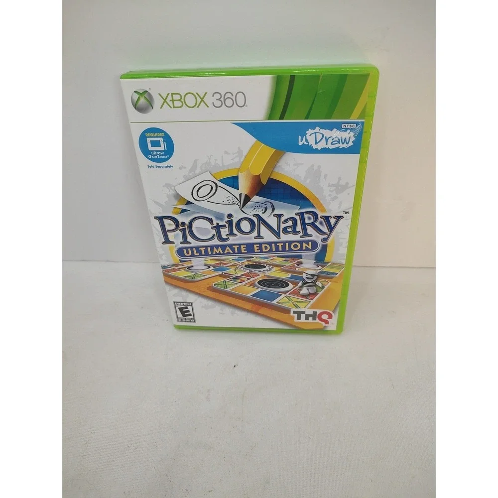 Pictionary Ultimate Edition Xbox 360 uDraw game Microsoft 2011